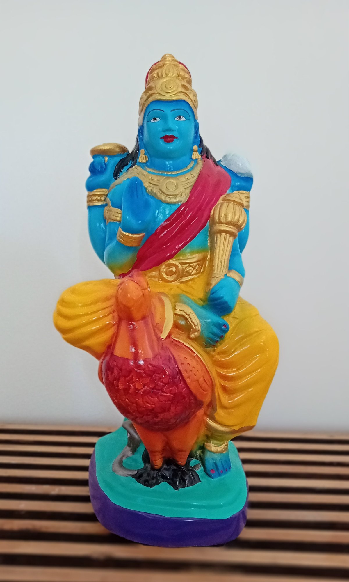 Vishnu Deviyo - Handmade Statue by Blessed Forms Sri Lanka